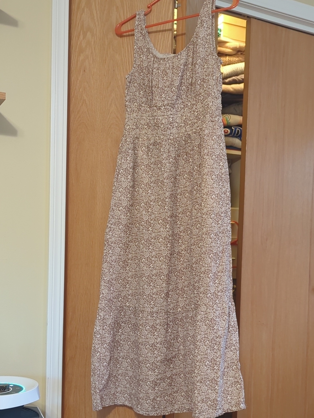 Pact Coastal Double Gauze Cami dress